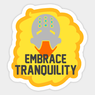 Embrace Tranquility Sticker